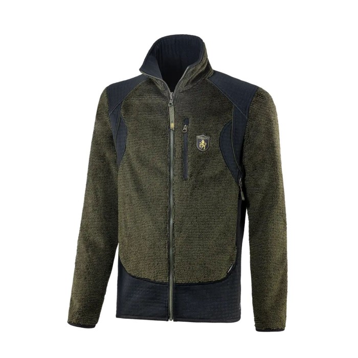 Trabaldo Giacca Pile Powerair Iceland verde nero