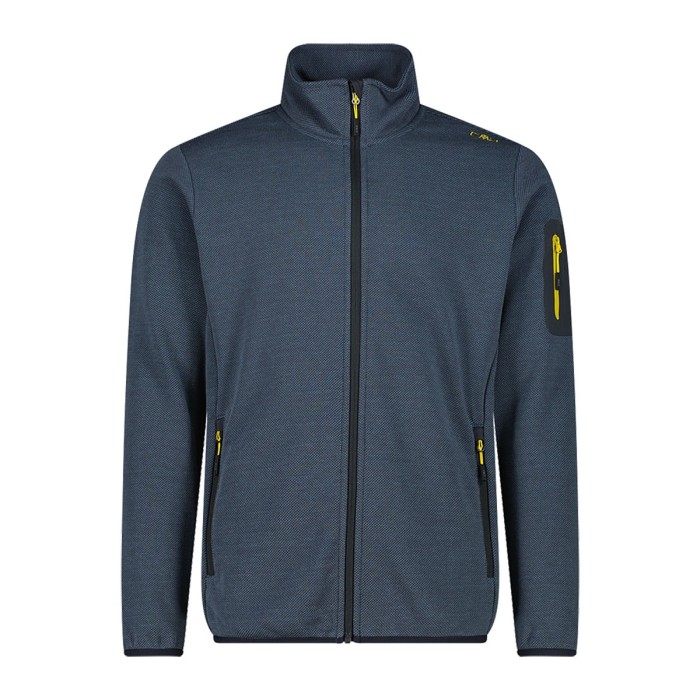 Giacca in pile CMP Knit-tech antracite nilo