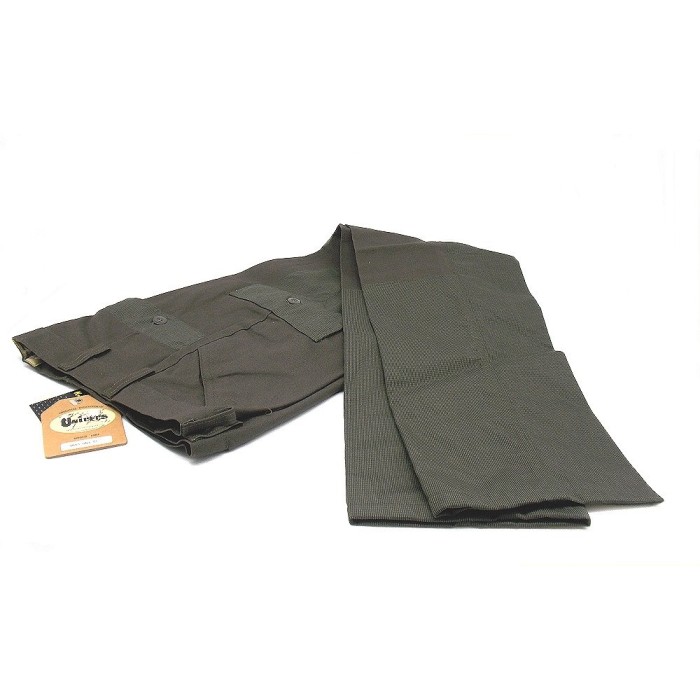 Pantalone Univers canvas e kevlar antistrappo da caccia verdi