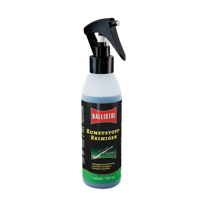 Detergente per armi Ballistol Kunststoff Reniger spray no gas 150 ml