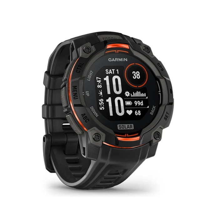Smartwatch Garmin Instinct 3 Solar 45 mm Black