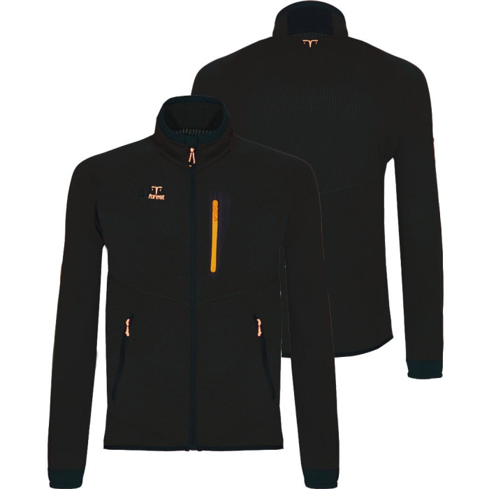 Zotta Forest - giacca pile Prime man fleece nero