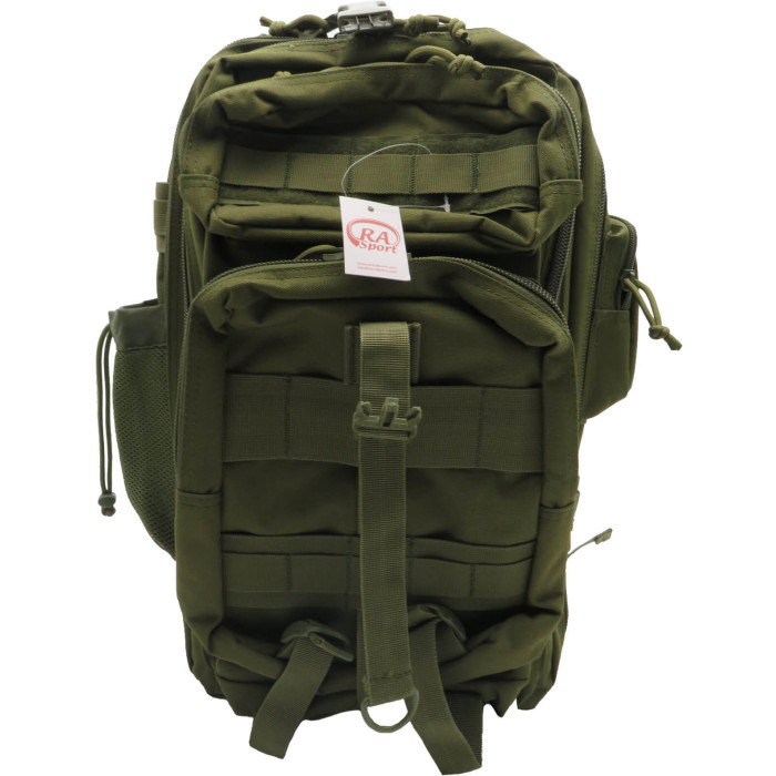 Zaino tattico 44x24x20 21 litri verde